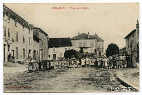 École et mairie (Azerailles)